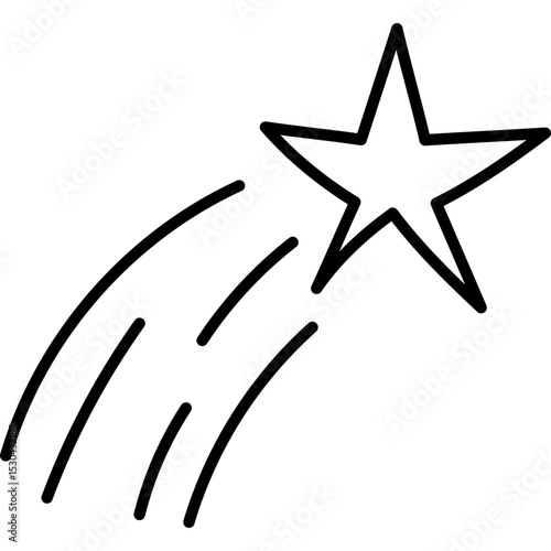 Shooting Star Doodle