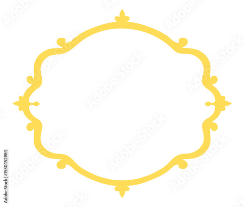 vector illustration of a decorative frame