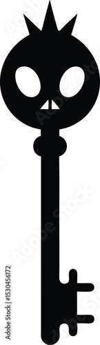 vector illustration of a key