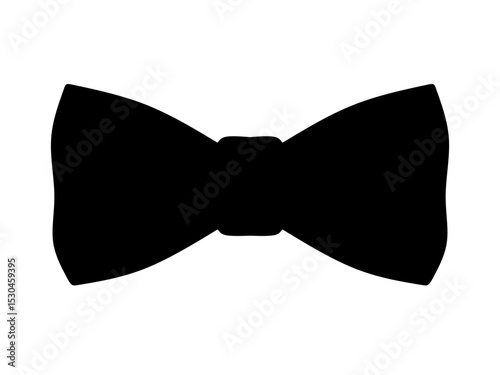 vector illustration of bow tie with trendy design