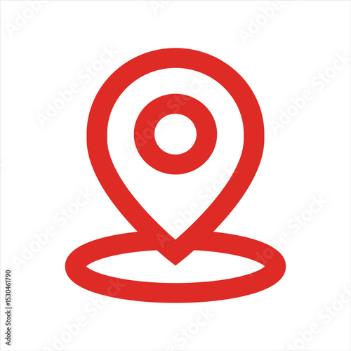 Location symbol Silhouette Icon