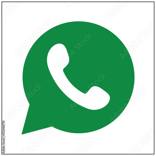 Whatsapp logo Icon, June 12, 2025