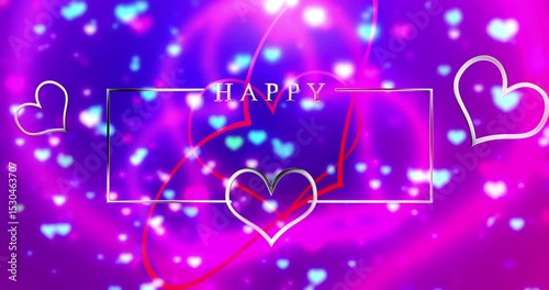 Happy Mother's Day, love theme cheerful royal 4K animation. Gold metallic typography sweet loving particles shimmering bg. Social media bg for posts stories motherhood celebration clip. Family event.