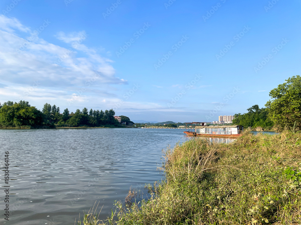 Obraz premium landscape with blue sky