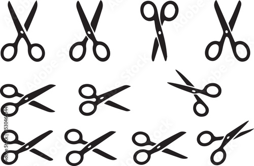 Scissors Vector | Cutting Tool Illustration EPS
