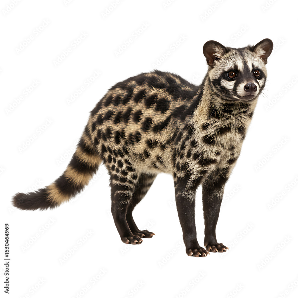 Fototapeta premium Asian Palm Civet: Stunning Wildlife Photograph