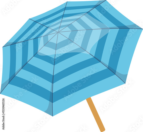 Beach Umbrella Illustration