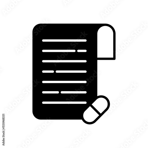 Medical Receipt Payment Fill Icon