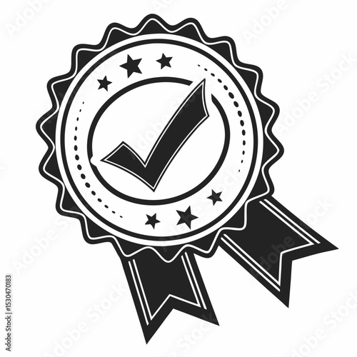 Golden anniversary and quality guarantee labels and seals are iconic vector designs symbolizing satisfaction, award, and business excellence