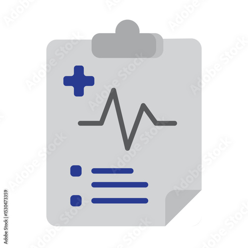 A medical record notes for healthy life