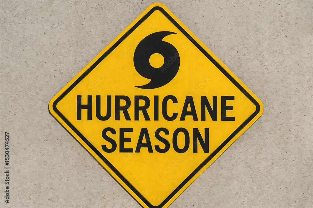 Hurricane Warning Sign for Storm Season Preparedness Hurricane Warning Sign for Storm Season Preparedness