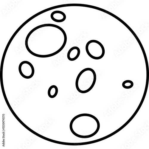 Full Moon Doodle