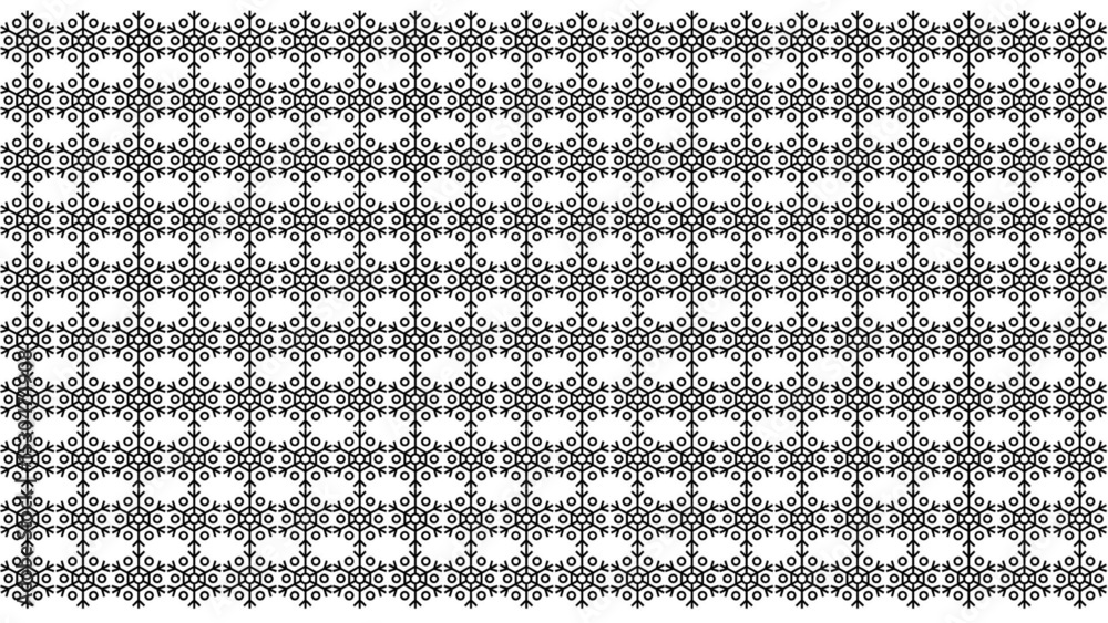 Fototapeta premium A repeated iconographic design that builds unity and structure across the desktop display experience.