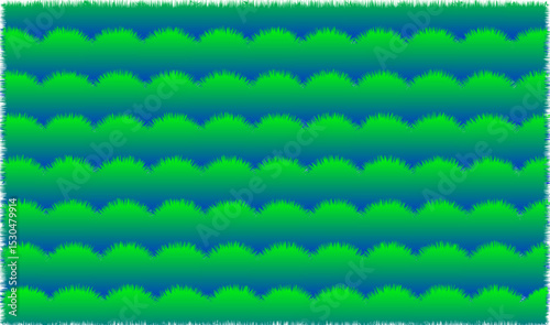 soft fur background with green color