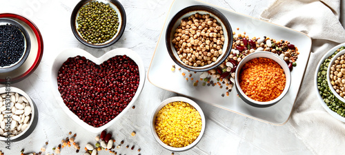 Assortment of legumes