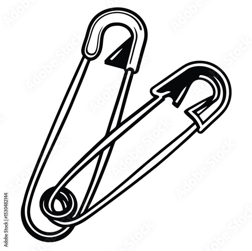 set of safety pins