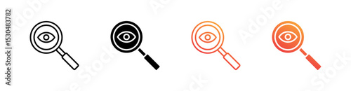 Cyber Security Multiple Style Icon Set Vector 