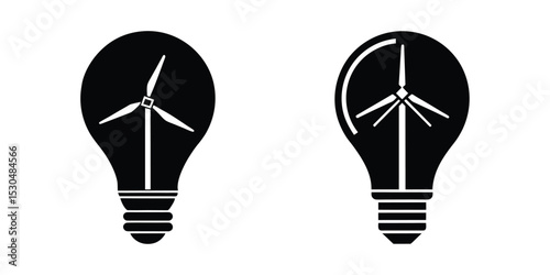 vector illustration of a light bulb idea concept