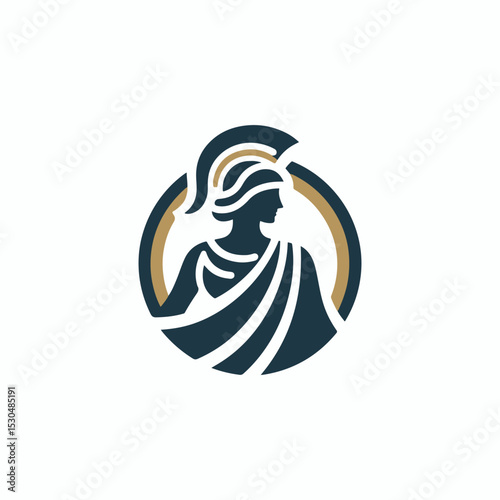 Athena goddess logo