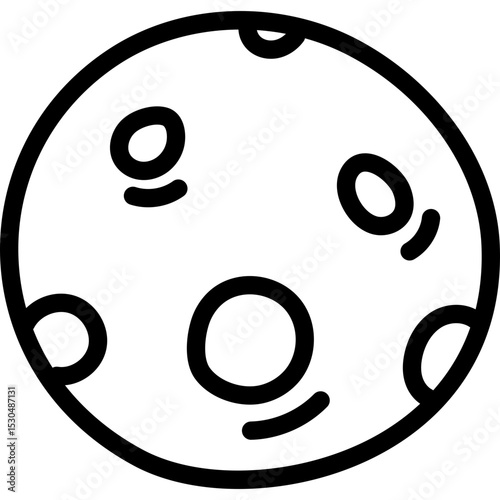 Full Moon Doodle