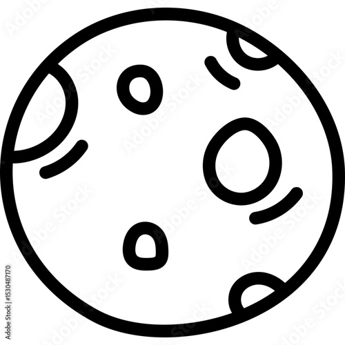Full Moon Doodle