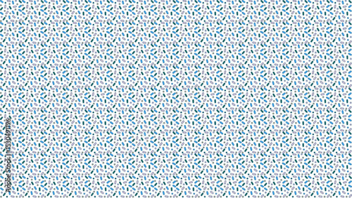 A calming digital layout of evenly spaced artwork providing structure and visual simplicity.