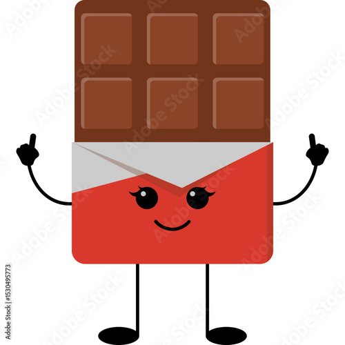 Cute Chocolate Character