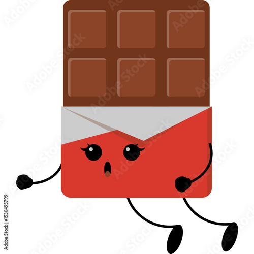Cute Chocolate Character