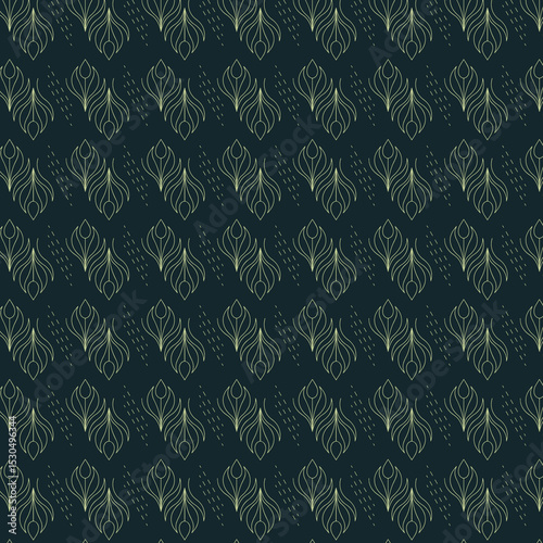 seamless damask pattern