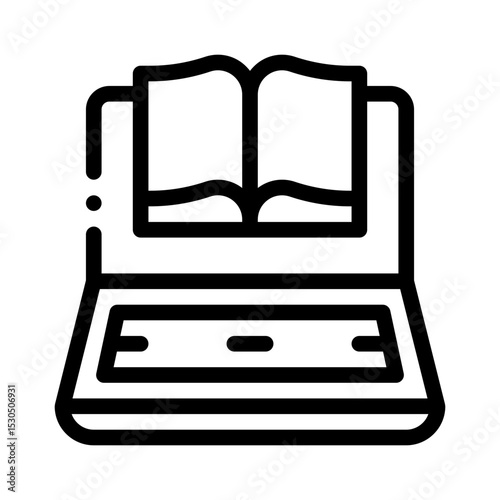 eLearning line icon