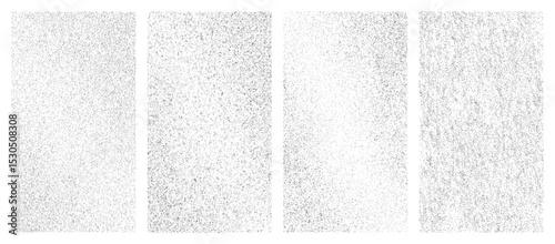 Halftone noise texture vector elements on transparent background dotted pattern retro comic grain effect rough surface dot pack minimal abstract design editable black white grunge