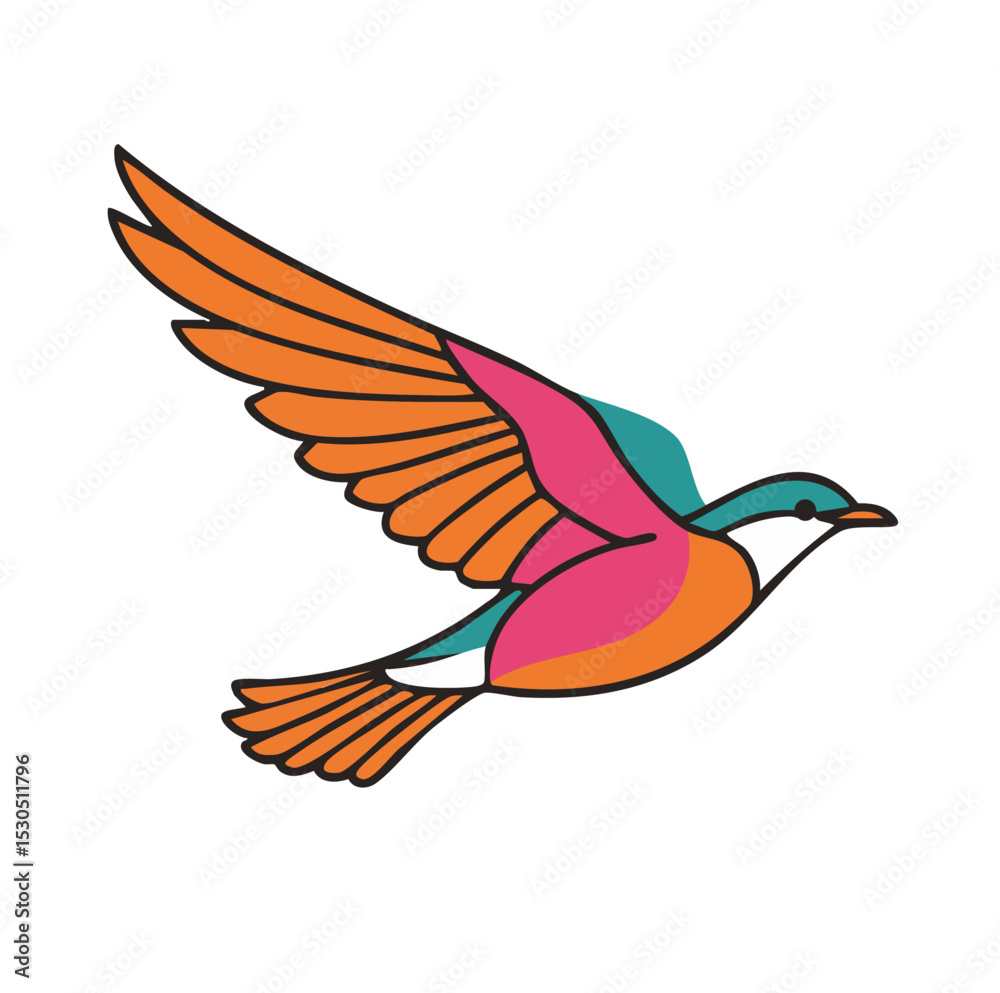 Obraz premium Bird illustration