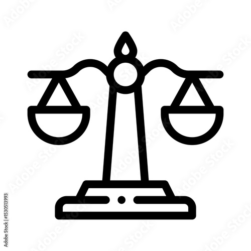 justice line icon