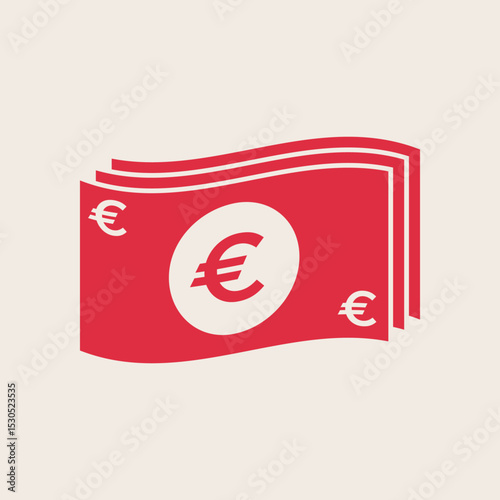 Money trendy artwork handsome abstract vector illustration colorful applicative design