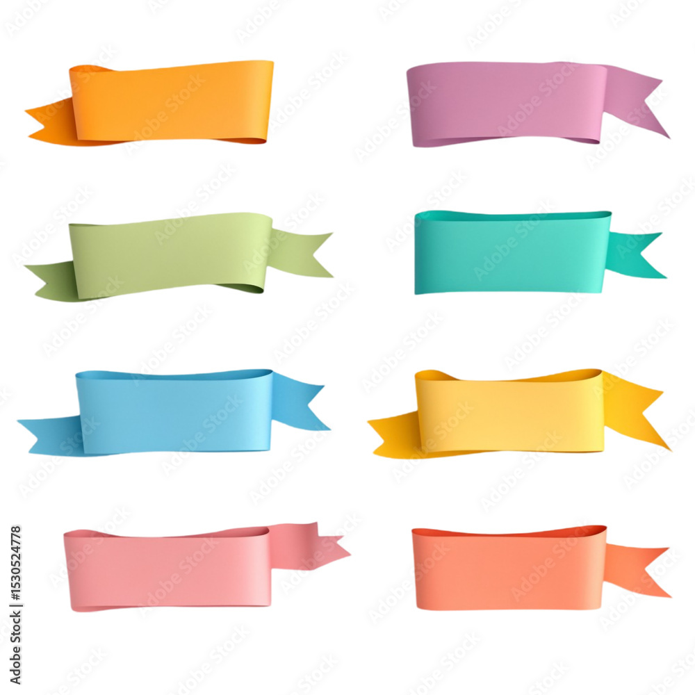 Colorful ribbons swirl in vibrant stripes a joyful celebration of design and color Colorful ribbons swirl in vibrant stripes a joyful celebration of design and color