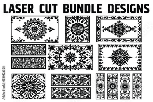 Laser Cut Mandala Bundle