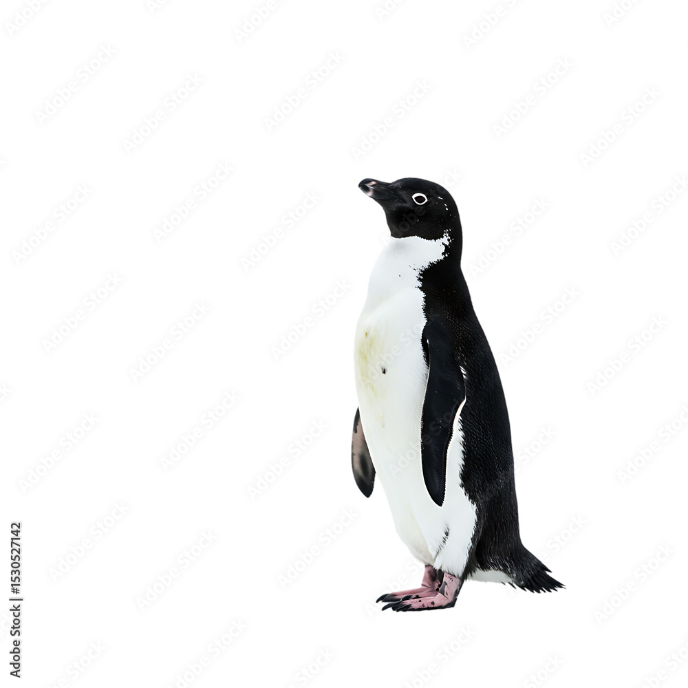 Obraz premium Majestic Little Penguin: Antarctic Wildlife Photography