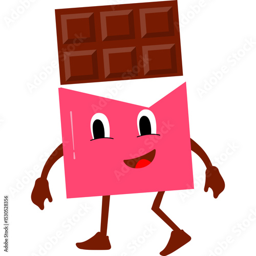 Cute Chocolate Character