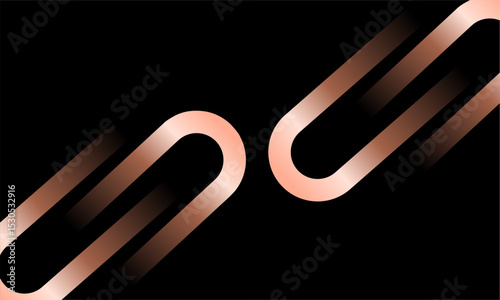 Gold chain background