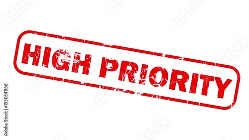 High Priority Stamp animation