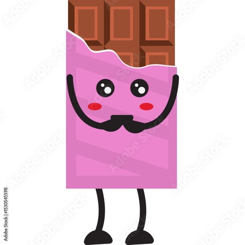 Cute Chocolate Character