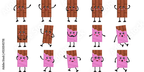 Cute Chocolate Character