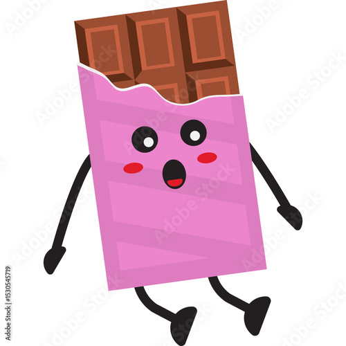 Cute Chocolate Character
