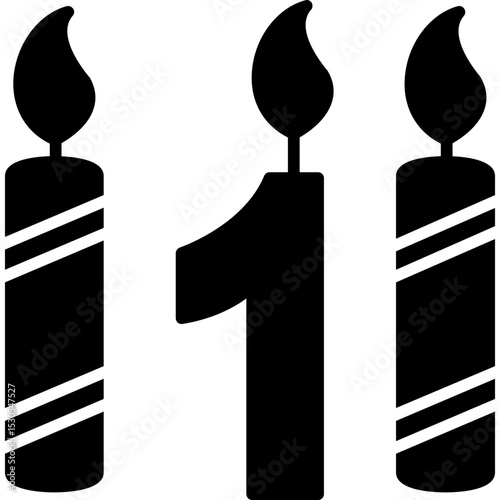 Birthday Candle Icon