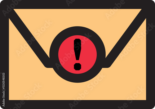 Warning Email Icon