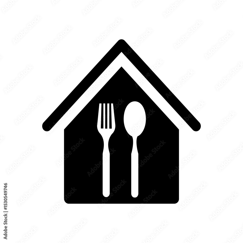 Fototapeta premium Restaurant related vector icon set. cafe illustration symbol collection. chef sign, cook logo.