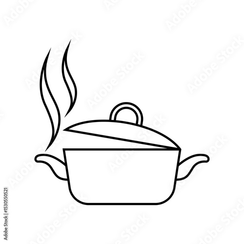 Soup icon vector. Brothn illustration sign. Bisque symbol. bouillon Logo. Bisk web icon.