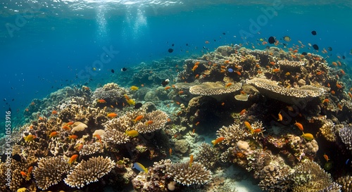 Wallpaper Mural Vibrant Coral Reef Ecosystem Underwater Paradise Unveiled Torontodigital.ca