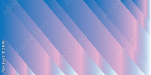 Abstract background featuring diagonal gradient stripes in varying widths. Gradient transitions to blend the hues seamlessly. Stripes lines gradient color with shine light...