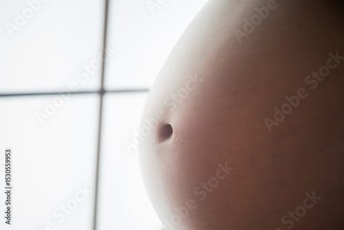 妊婦のお腹 photo
